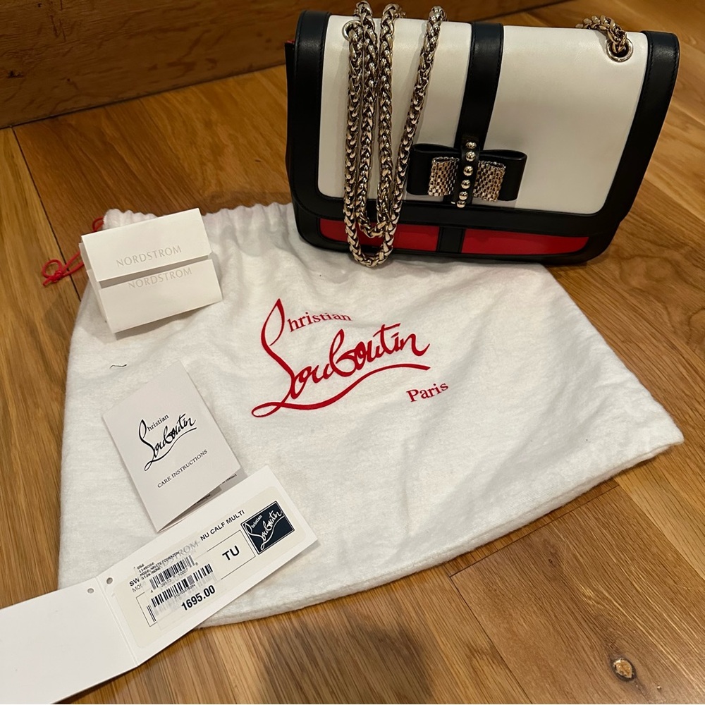 Christian Louboutin SWEET CHARITY Shoulder bag Leather Multicolour